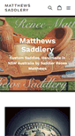 Mobile Screenshot of matthewssaddlery.com.au